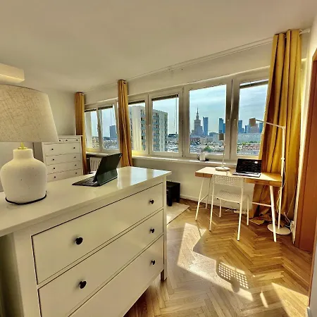 Apartment Copernic Metro Wifi 85'tv Netflix Disney+ Hbo Warsaw